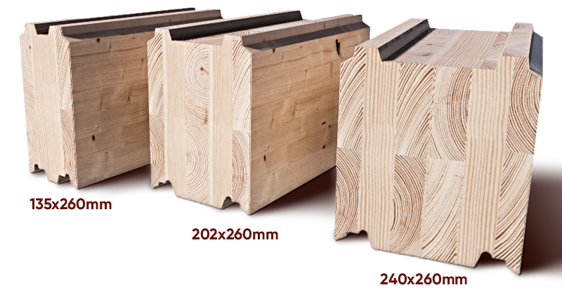 Розміри колод - Будівельний матеріал