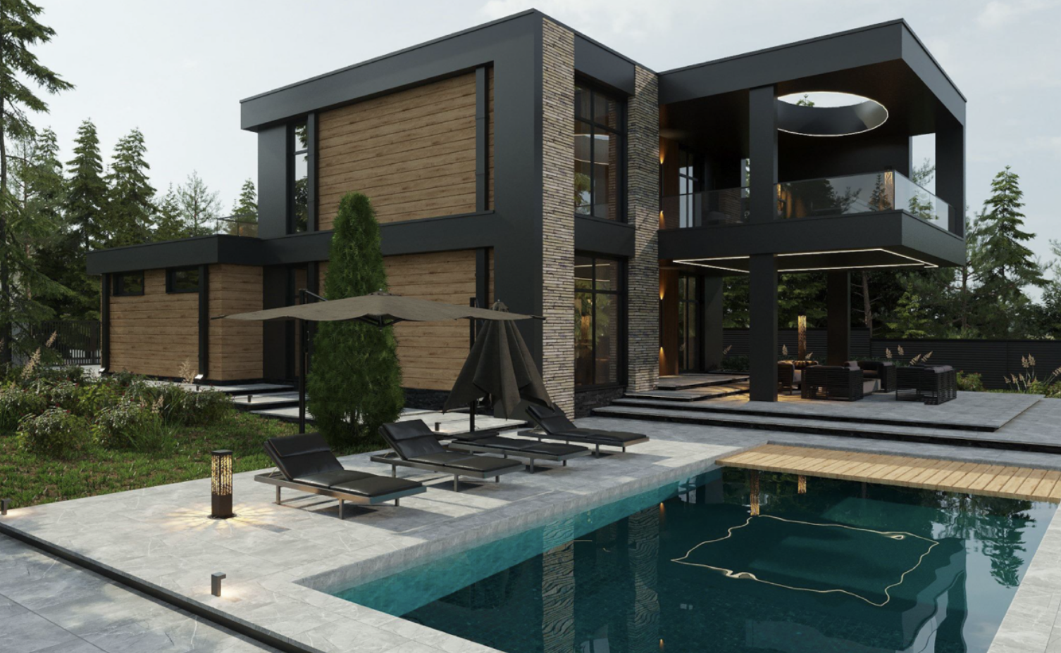 дерев’яні будинки завжди в тренді