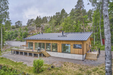 Тиша та баланс у дерев’яному домі Finnlog