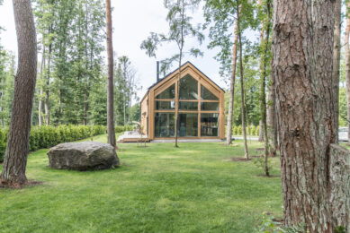 Дерев’яний дім як актив — фасад Finnlog у природі